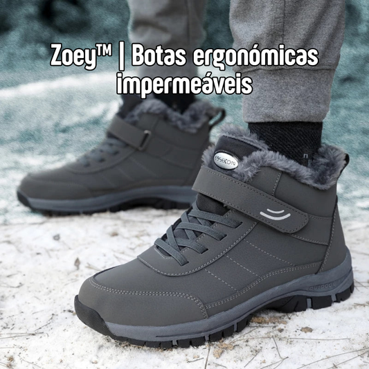 Zoey: Botas Ergonómicas Impermeáveis
