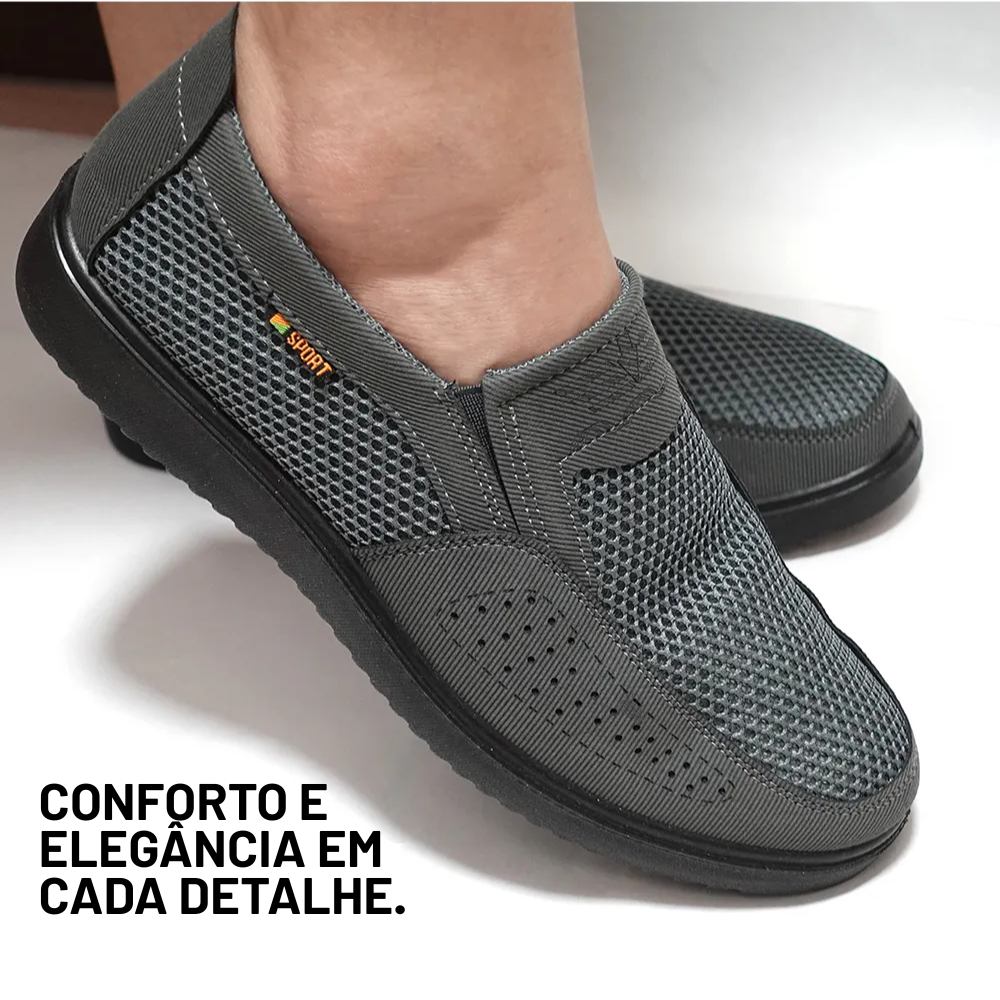 Carlo™ | Sapatilhas ortopédicas Conforto Garantido