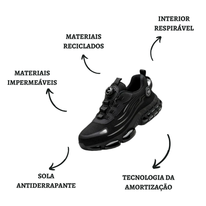 SegurStep™ – Sapatilha de Segurança S3 com Fecho Rápido por Dial