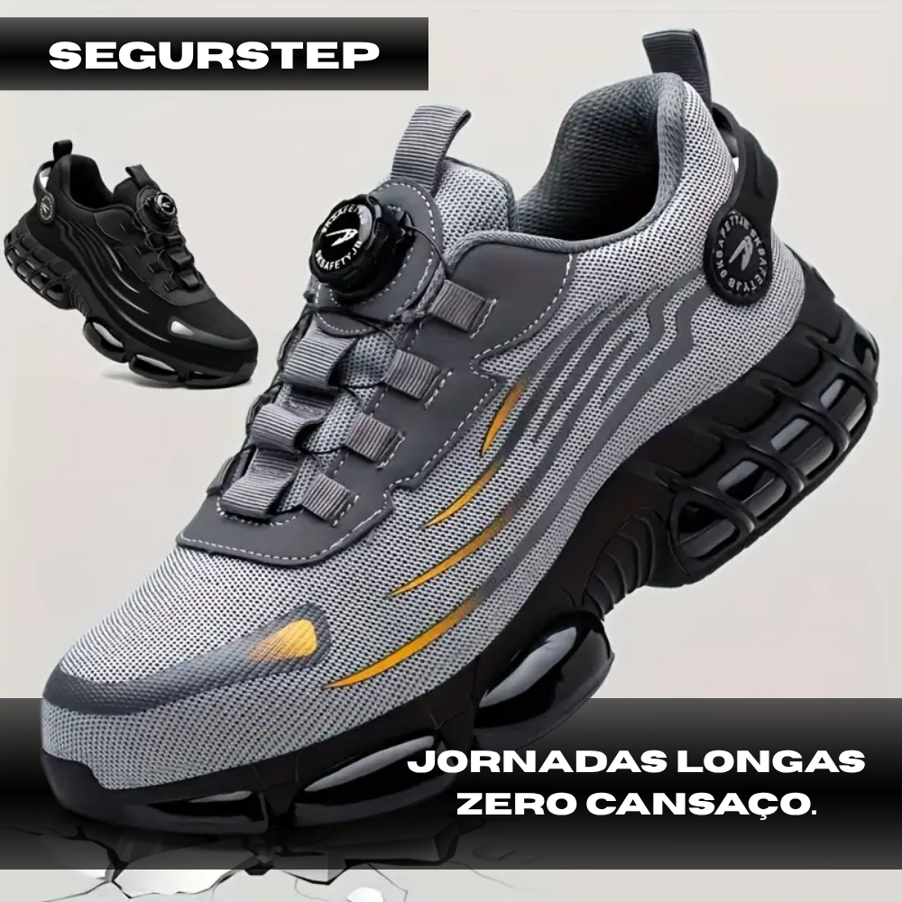 SegurStep™ – Sapatilha de Segurança S3 com Fecho Rápido por Dial