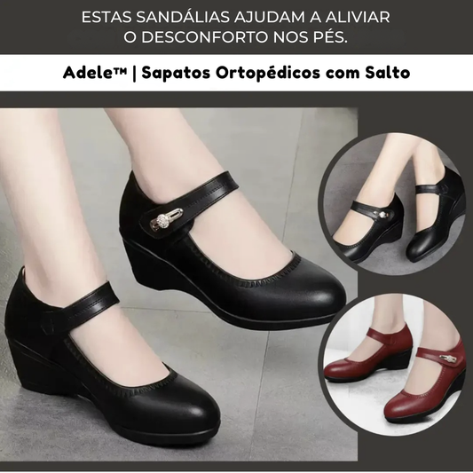 Adele™ | Sapatos Ortopédicos com Salto