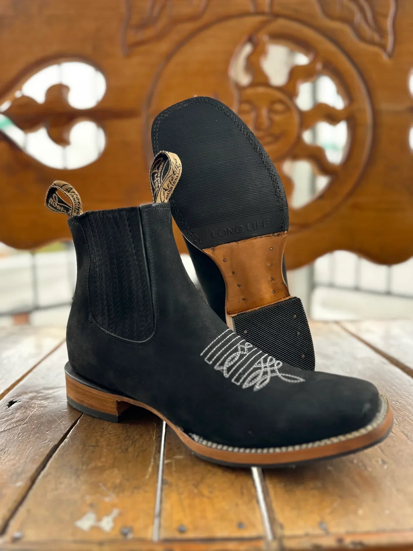 MenBoots™ | Botas vaqueiras de couro artesanal para homem