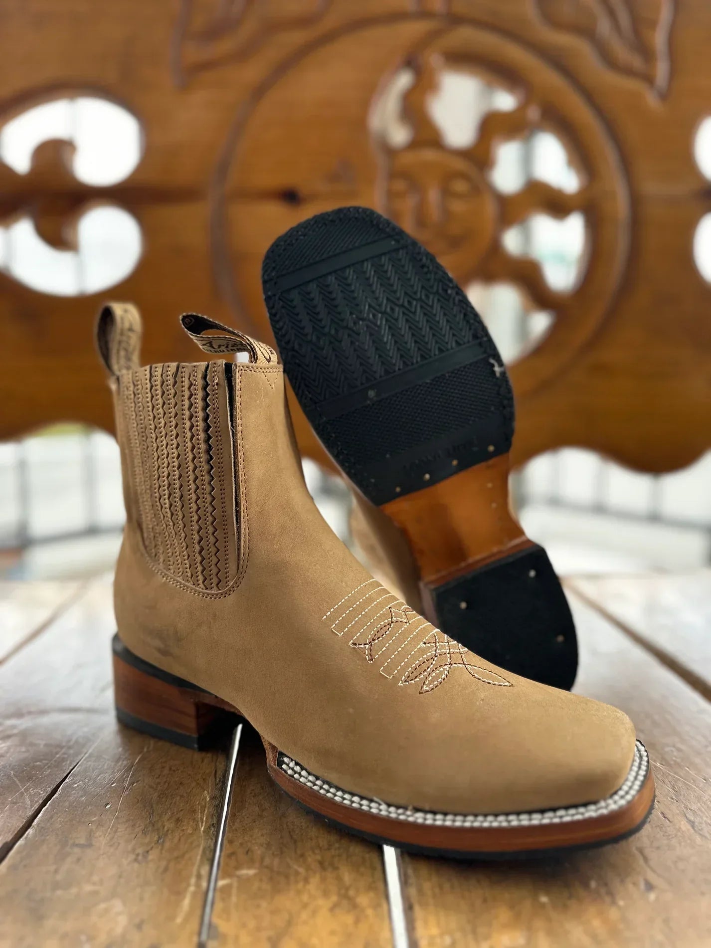 MenBoots™ | Botas vaqueiras de couro artesanal para homem