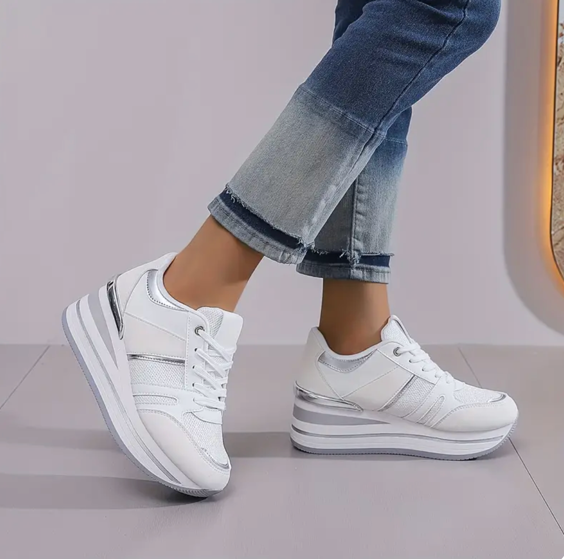 Annia™ | Ténis de plataforma ergonómicos
