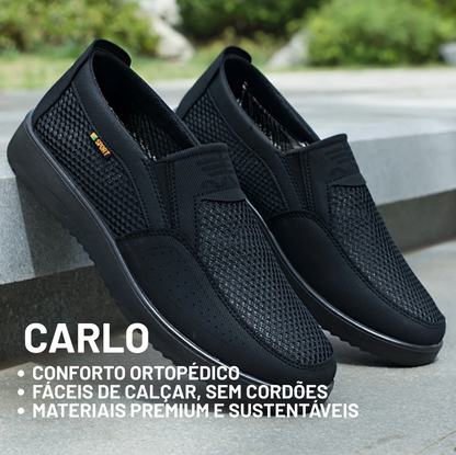 Carlo™ | Sapatilhas ortopédicas Conforto Garantido