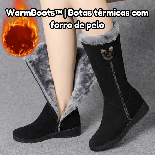 WarmBoots™ | Botas térmicas com forro de pelo