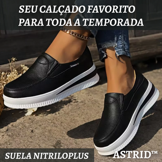 Astrid | Mocassins Ortopédicos com Sola NitriloPlus